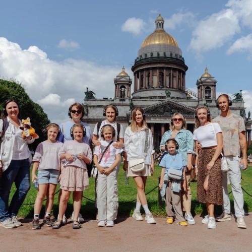 Групповая иммерсивная прогулка по центру Петербурга