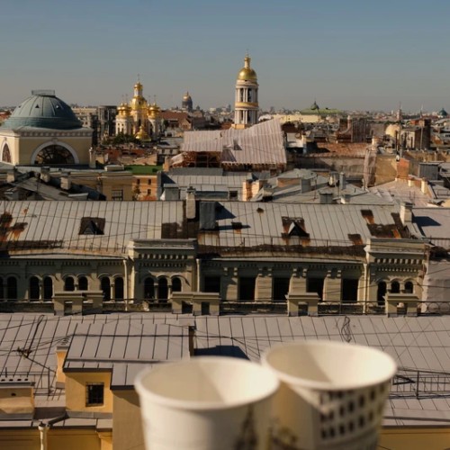 Панорама исторического Петербурга: на башню МПВО с чаепитием