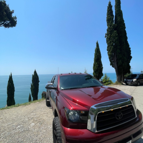 Индивидуальная поездка из Сочи: на пикапе в Геленджик и на эндуро к сухогрузу «Рио»