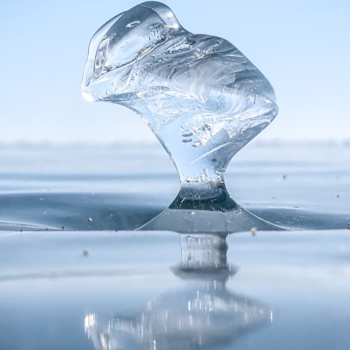 Индивидуальный джиппинг на Байкал с фотографом: ледяные пейзажи Ольхона и Огоя без экскурсий