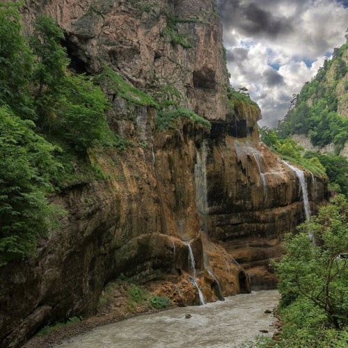 Чегемские водопады — чудо Кабардино-Балкарии (на вашем автомобиле)