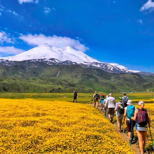 Высокогорный треккинг вокруг Эльбруса в Джилы-Су с проживанием в палатках