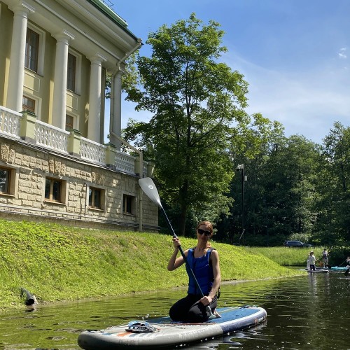 Сап-прогулка по Каменному острову