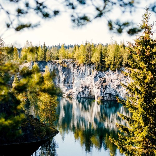 Карелия из Санкт-Петербурга: водопады, Рускеала и тот самый ретропоезд