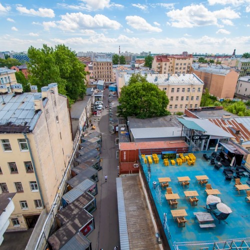 Пять панорамных крыш Петербурга в одной