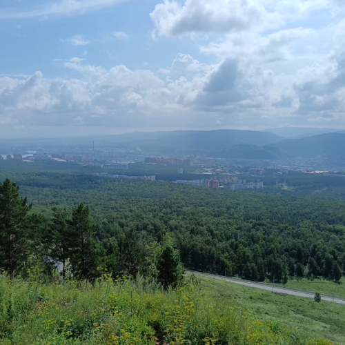 Красноярск как на ладони