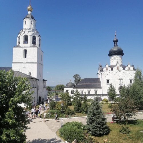 Раифа, Свияжск, Вселенский храм — из Казани