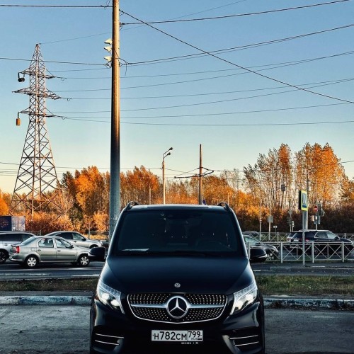Трансфер из аэропорта Москвы на Mercedes-Benz V-класса