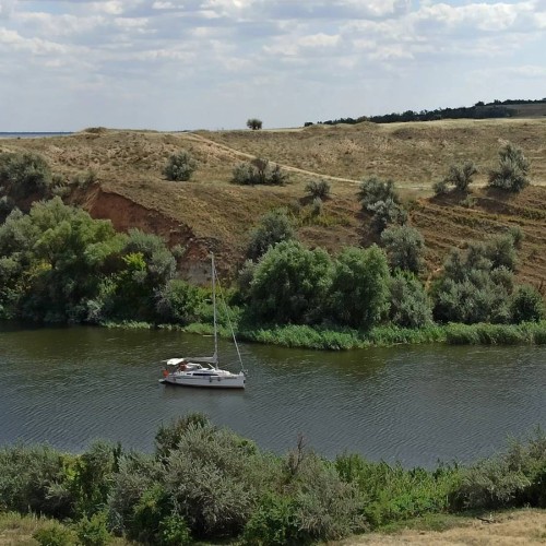 Волгоградское море: по Нижней Волге под парусами