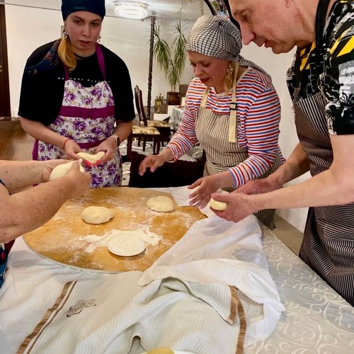 Мастер-класс по приготовлению карачаевских хычинов (из Железноводска)