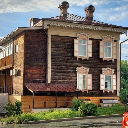 Старинное деревянное зодчество в Иркутской слободе