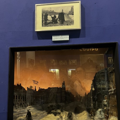 «Истории блокадных дневников»: экспозиция в особняке Румянцева