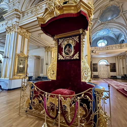 Семимостье и Николо-Богоявленский морской собор в Петербурге