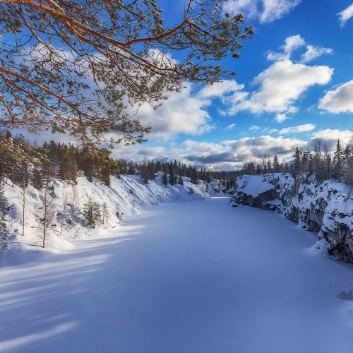 Хаски, «Рускеала», водопады: мини-путешествие в Карелию из Санкт-Петербурга на автобусе