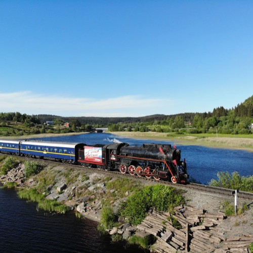 Карелия из Санкт-Петербурга: водопады, Рускеала и тот самый ретропоезд