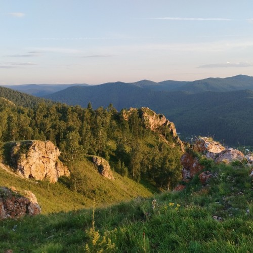 Видовки, скалы и гроты Торгашинского хребта