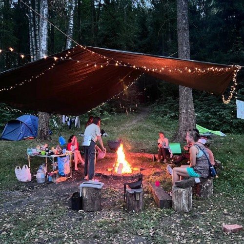 Первый раз с веслом в руках: лёгкий сплав по реке Воре (всё включено)