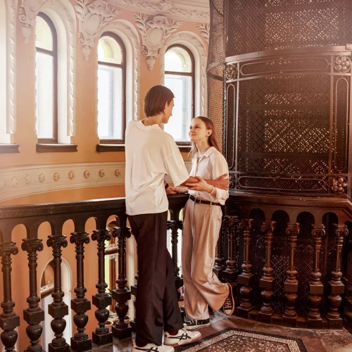 Питер с крыши, колоритные парадные и секретные дворы-колодцы