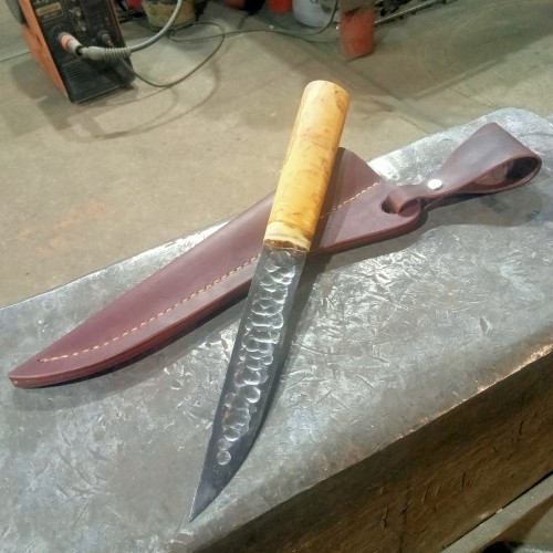 Авторский мастер-класс по изготовлению кованого ножа в Петербурге