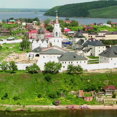 Раифа, Свияжск, Вселенский храм — из Казани