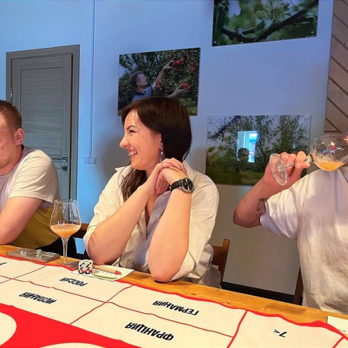 Дегустация сидра в формате казино (18+)