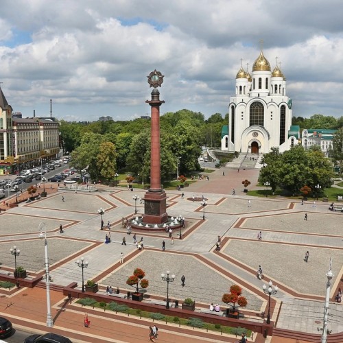 По Калининграду — на мотоцикле круглый год