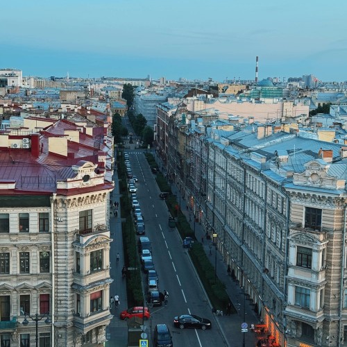 На крышу Петербурга