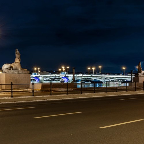 Петербург после заката и разводные мосты