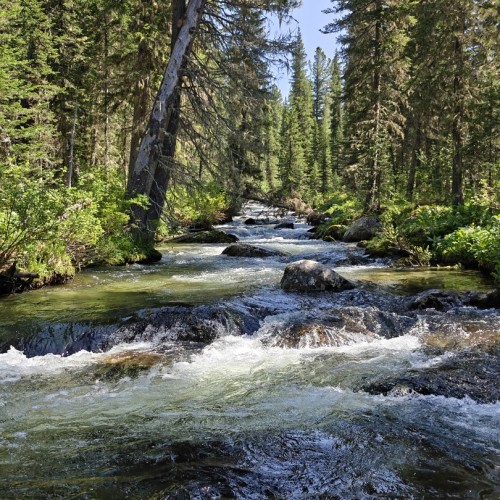 Таёжные водопады парка «Ергаки»: треккинг налегке с ночёвками в палатках