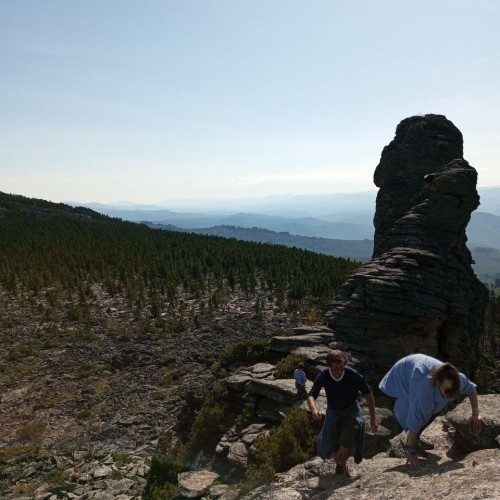 Поход с рюкзаками к Кутурчинскому Белогорью с ночёвкой в палатках