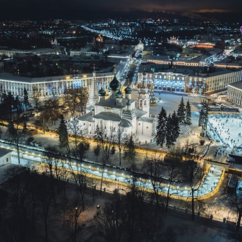 Ярославль вечером