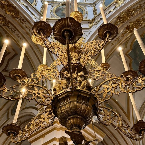 Семимостье и Николо-Богоявленский морской собор в Петербурге