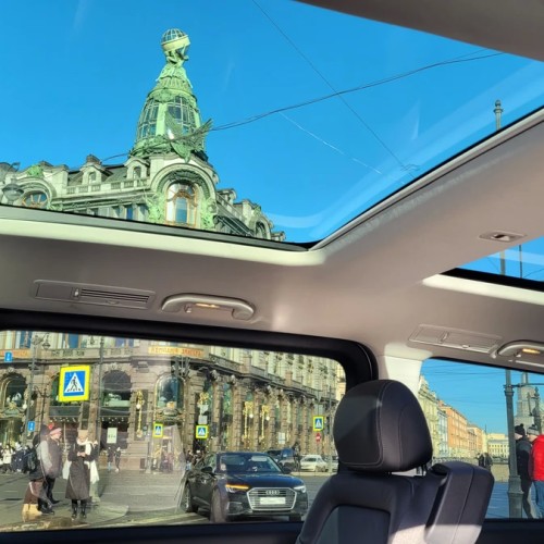 Петербург на микроавтобусе с панорамной крышей