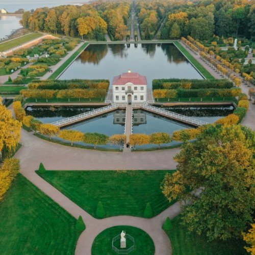 В Петергоф на скоростном судне: экскурсия по Нижнему парку и Большому дворцу