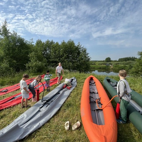 Река с картин: лёгкий сплав на байдарках по Тверце (всё включено)