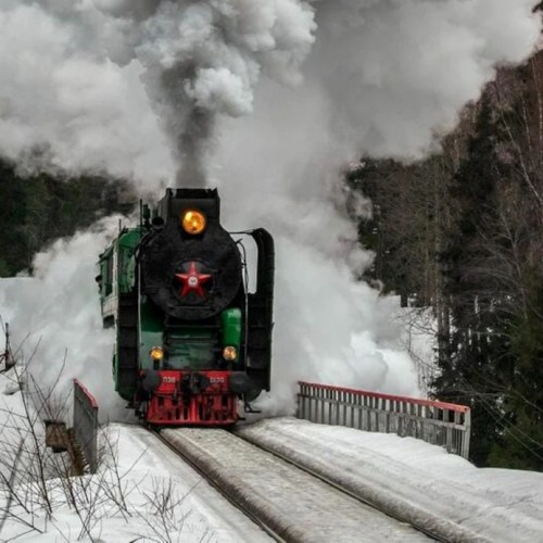 В Рускеалу на ретропоезде за 1 день из Санкт-Петербурга