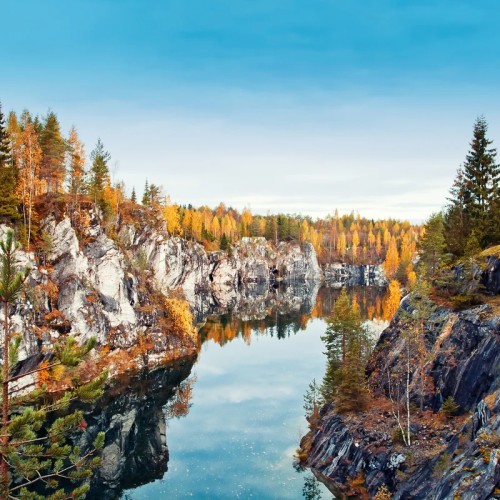 Рускеала, гора Паасо и водопад Ахинкоски за 1 день!