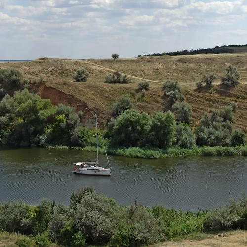 Волгоградское море: по Нижней Волге под парусами