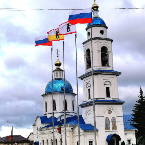По историческому центру Малоярославца