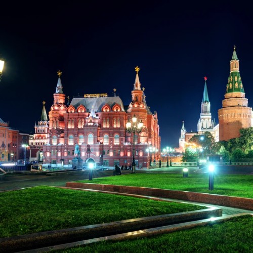 Автобусная экскурсия «Огни вечерней Москвы»