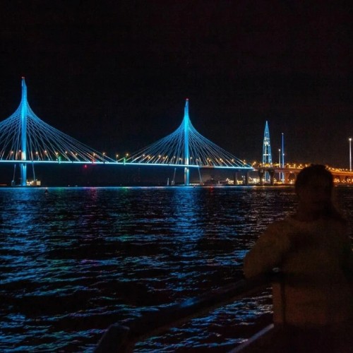 Финский залив и три разводных моста