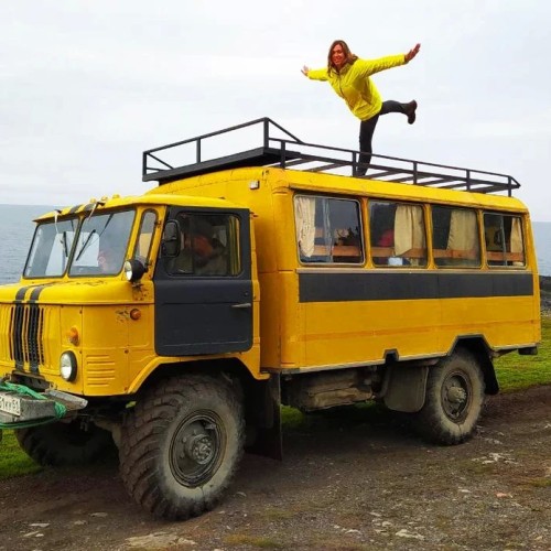 Заповедная территория: к океану на гигантской машине с проживанием в кемпинге