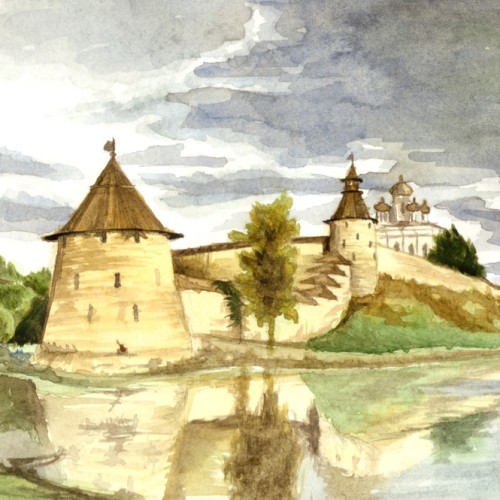Открытки из Пскова — прогулка с архитектором