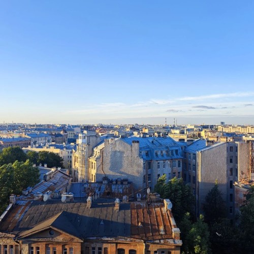 Тихий центр Петербурга: пешеходная экскурсия + подъём на крышу