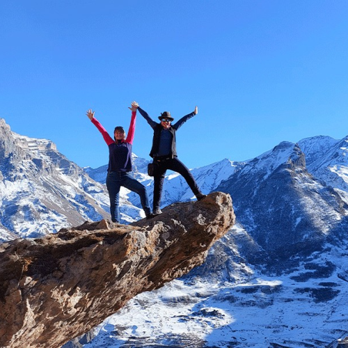 В снежную Верхнюю Балкарию на новогодние праздники: треккинг налегке с проживанием в гостинице