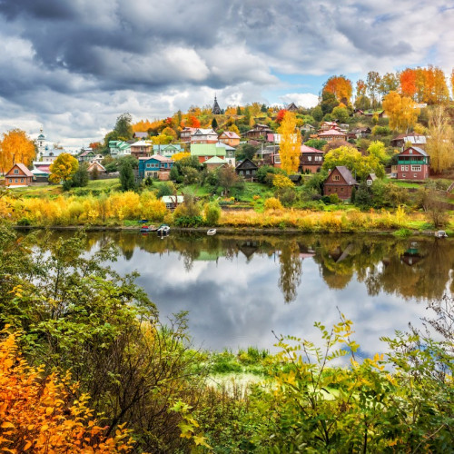 Плёс — от крепости до курорта