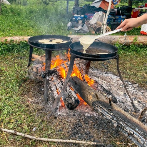 Лёгкий сплав на катамаранах по реке Немде с прогулками и проживанием в палатках
