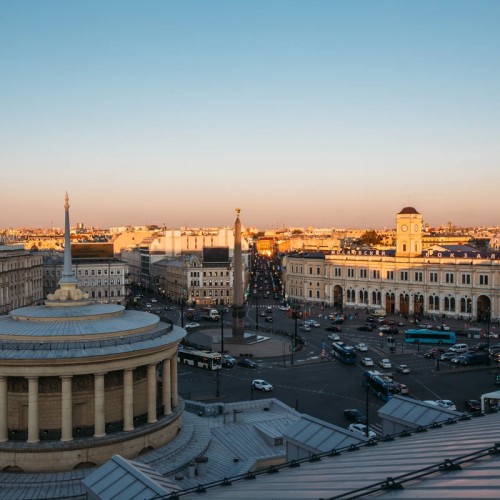 Небесная перспектива: групповая экскурсия на крыше