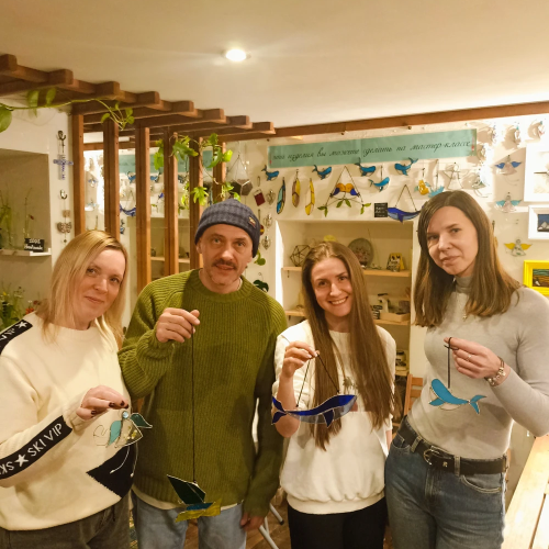 Мастер-класс по витражу в Петербурге