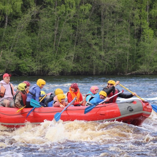 Активные выходные в Карелии: Рускеала и сплав по Янисйоки